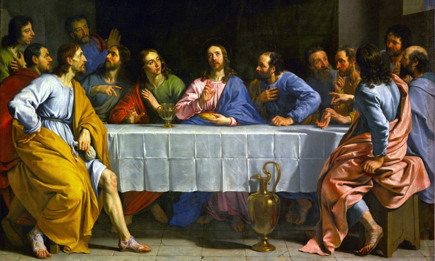 Elegance Last supper of Jesus Christ Canvas 18 inch x 30 inch