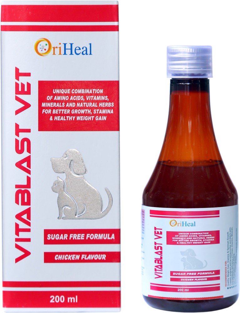 OriHeal Vitablast Vet Syrup 200ML Pet Health Supplements Price in India -  Buy OriHeal Vitablast Vet Syrup 200ML Pet Health Supplements online at