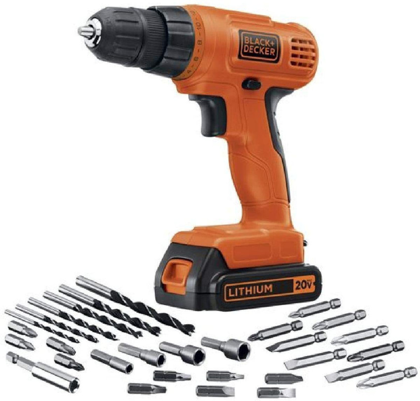 Black and hot sale decker drill 20v