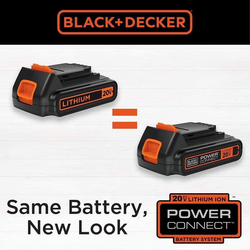 BLACK DECKER 20V Max Cordless Drill Driver with 30 Piece