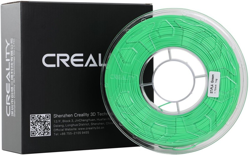 Creality CR PLA Filament for 3D Printer, 1.75mm Printing Material,  Dimensional Accuracy ± 0.02 mm, 1Kg Spool 3D Printer Filament Price in  India - Buy Creality CR PLA Filament for 3D Printer