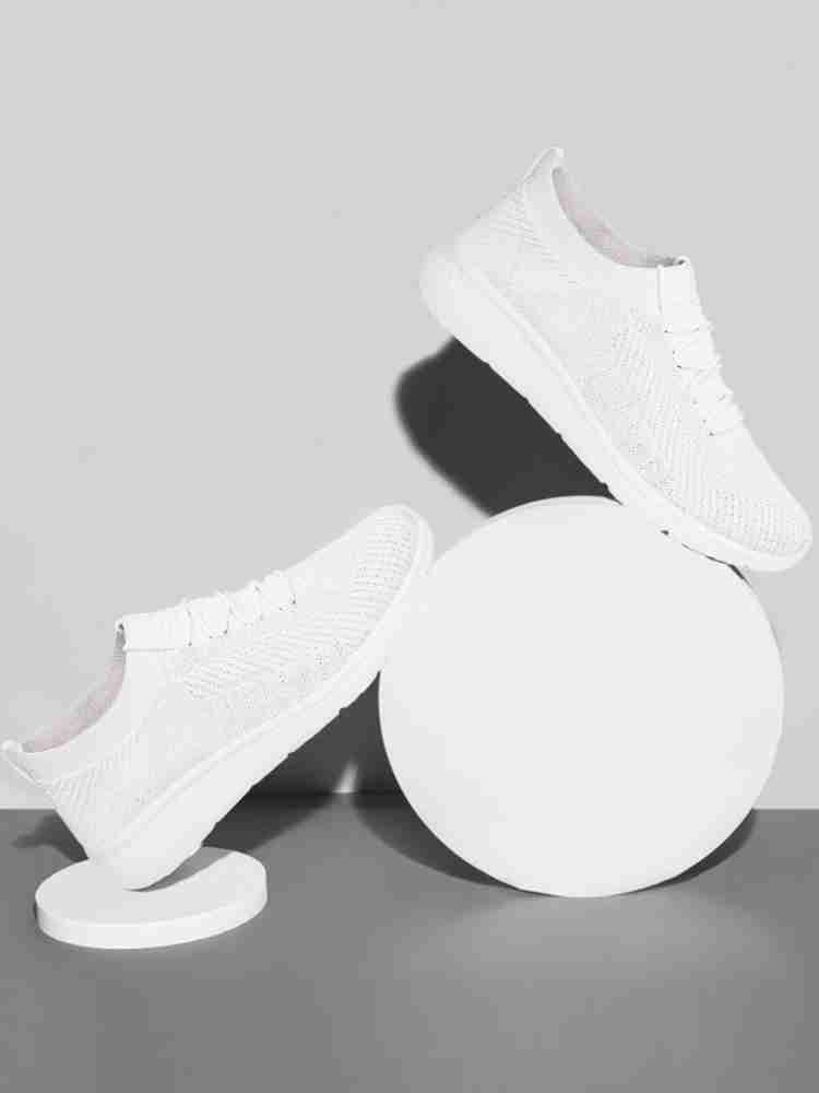 Full hot sale white trainers