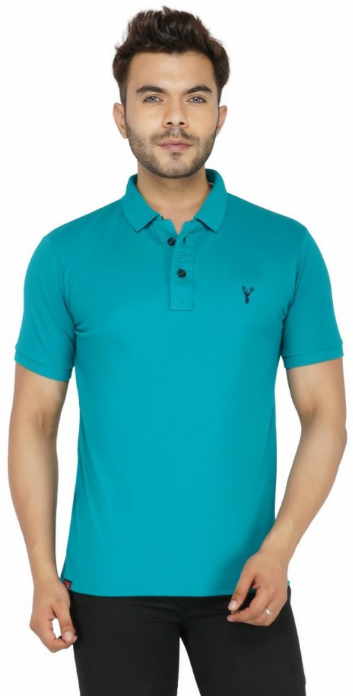 plain color black 007 short sleeves tee shirt men' s Polo shirt