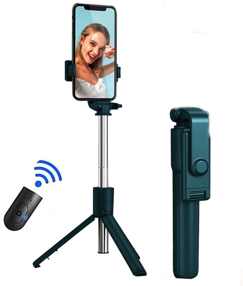 Tripod for Cell Phone, 76 Phone Tripod with Gooseneck & Remote, Tripod for  iPhone Selfie Stick Portable Tripod Video Recording Photo Vlog, Compatible