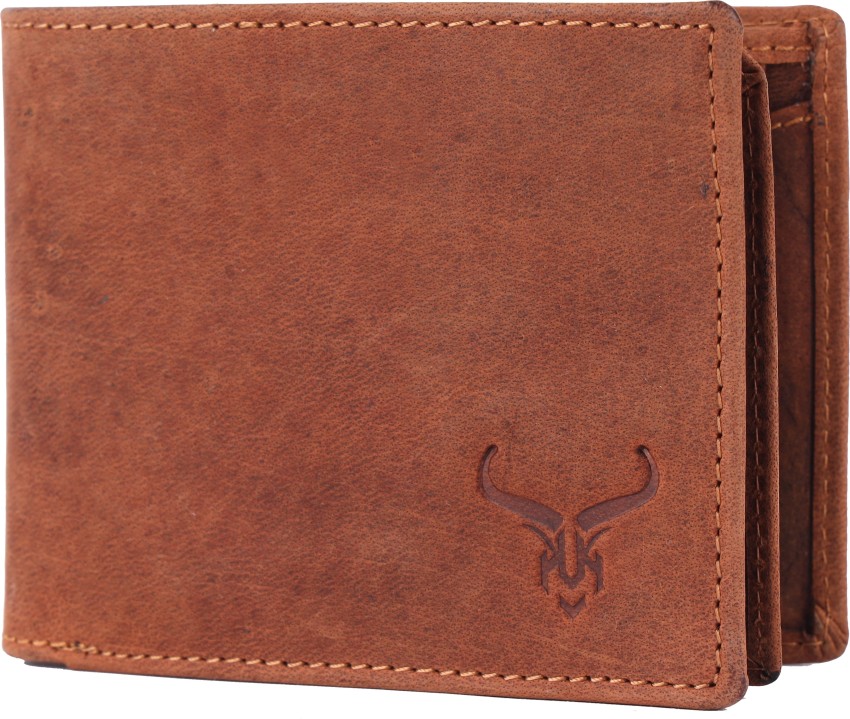 BEAST VALLEY Men Casual Brown Genuine Leather Wallet BROWN - Price in India