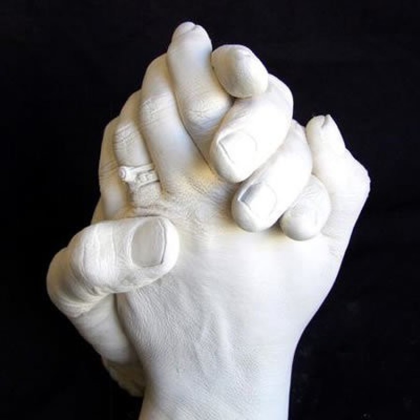 650GExtra Large Can Hand Casting Kit Couples - Plaster Hand Mold