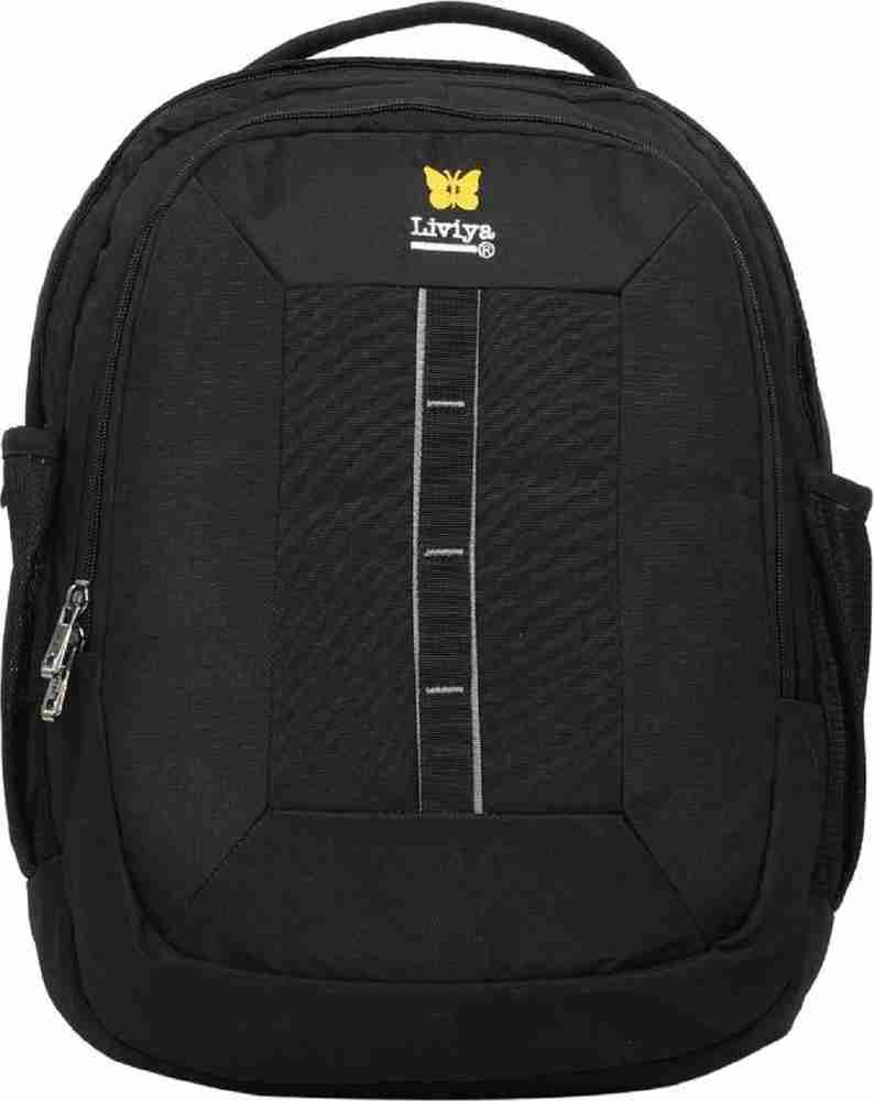 LIVIYA SB 1002 30 L Backpack Black Price in India Flipkart