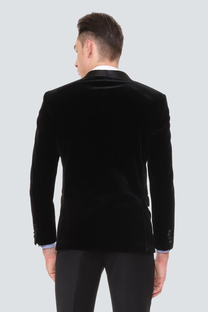 LOUIS PHILIPPE Solid Single Breasted Party Men Blazer Buy LOUIS