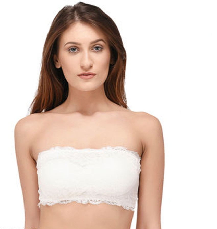 soft beauty Tube Net Bra White Women Bandeau/Tube Lightly Padded Bra - Buy  soft beauty Tube Net Bra White Women Bandeau/Tube Lightly Padded Bra Online  at Best Prices in India