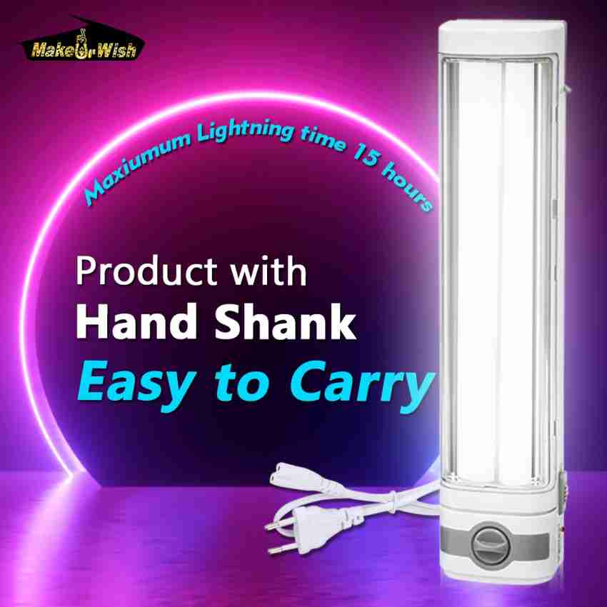 Pick Ur Needs Rechargeable Lantern Emergency Light 3 Long Tube For Home  Emergency 15 hrs Lantern Emergency Light Price in India - Buy Pick Ur Needs  Rechargeable Lantern Emergency Light 3 Long