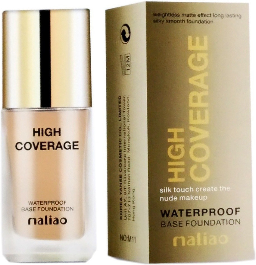 maliao Waterproof Base High Coverage Foundation - Price in India 