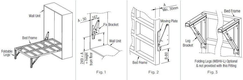 Ebco murphy online bed fitting