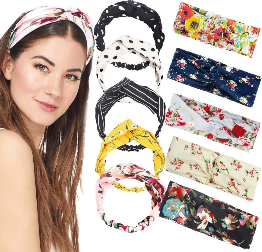 Fashionable Twisted Cross Headwrap Hair Band for Women