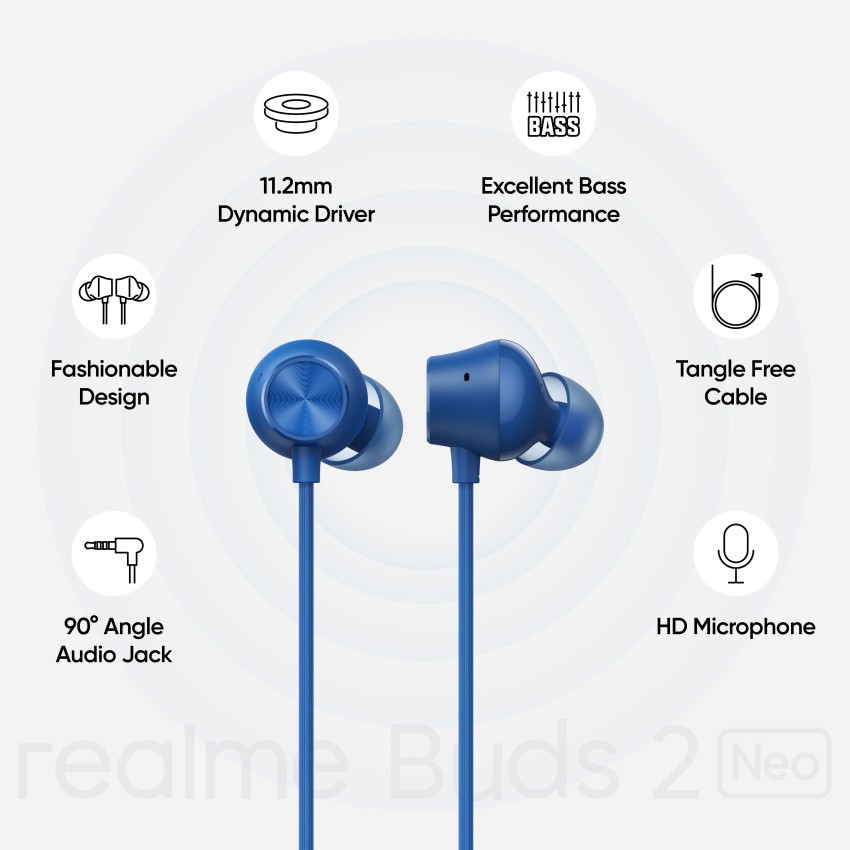 Realme buds 2 online wire length