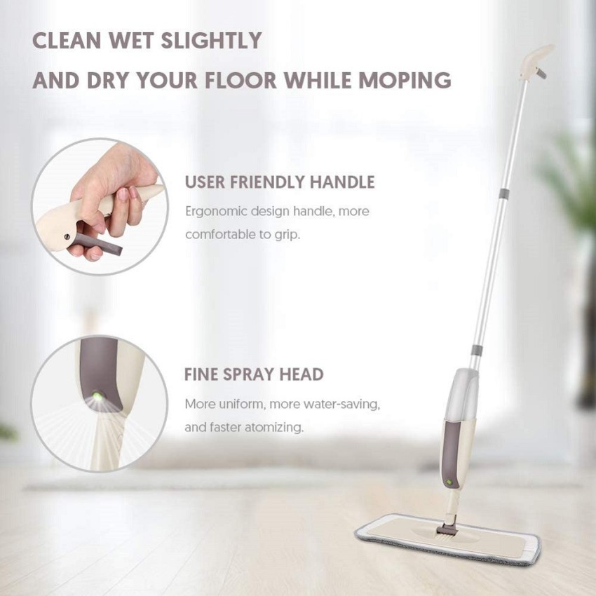 New: Comfort spray wiper for in between floor cleaning