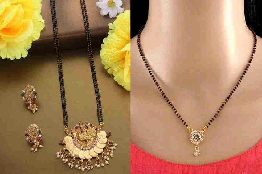 Vraj india Alloy Mangalsutra Price in India Buy Vraj india Alloy