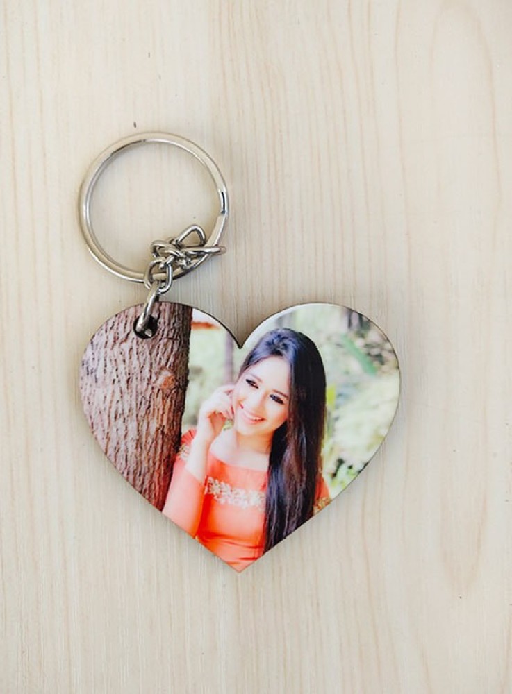 Photo Printed brown Wooden Sublimation Key Chain, For Gift,Home