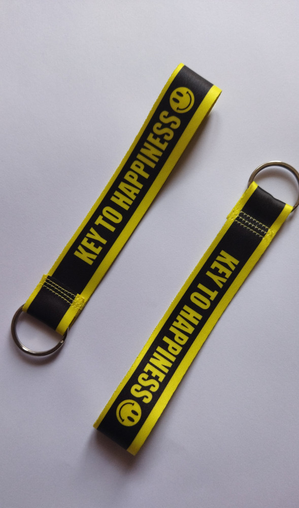 Key to hotsell happiness keychain