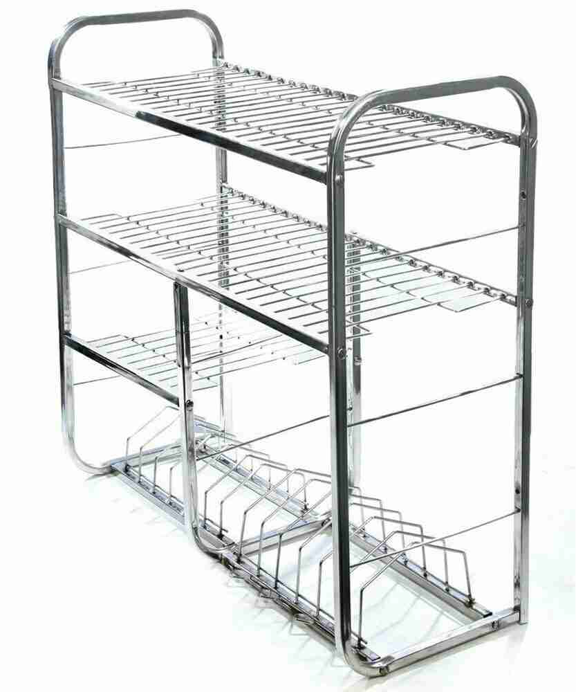 Folding bartan hotsell stand