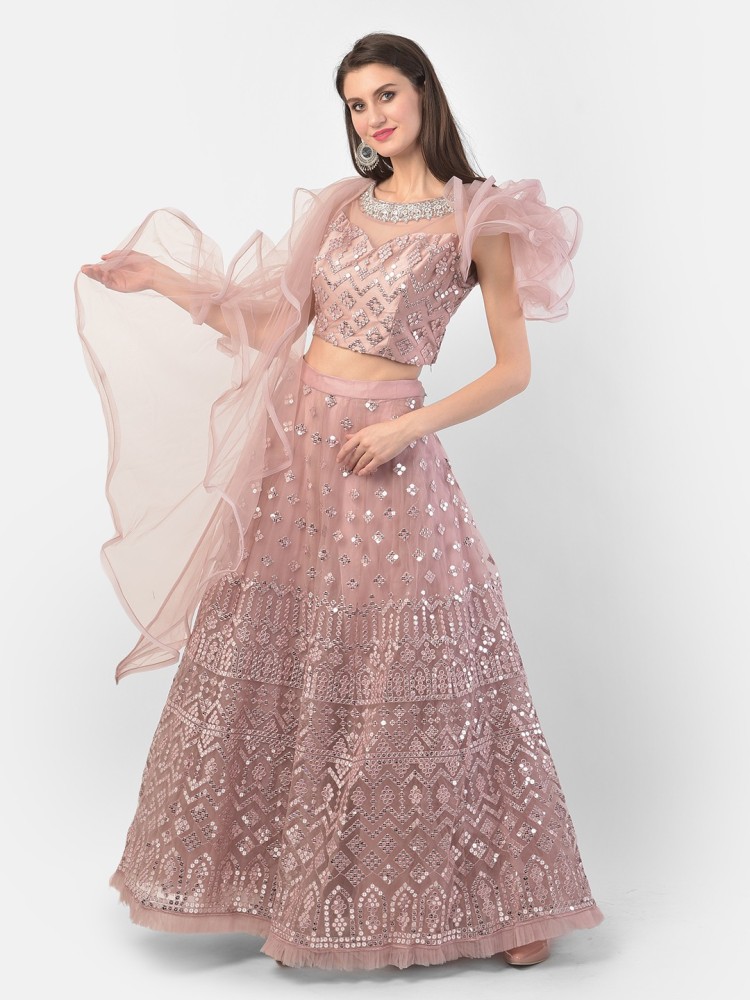 Neerus Embellished Stitched Lehenga Choli Buy Neerus Embellished