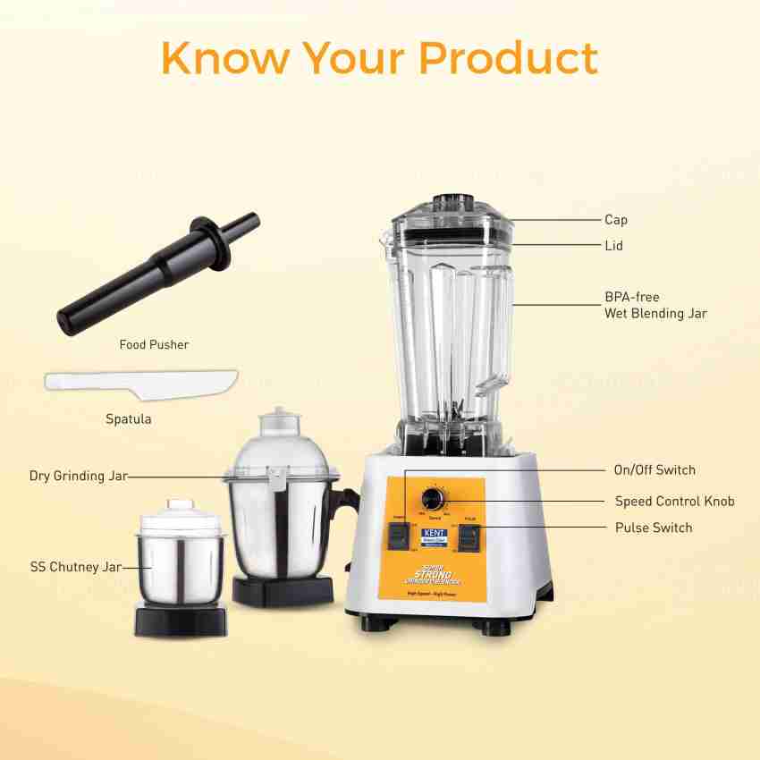 Kent mixer grinder store 2000 watts