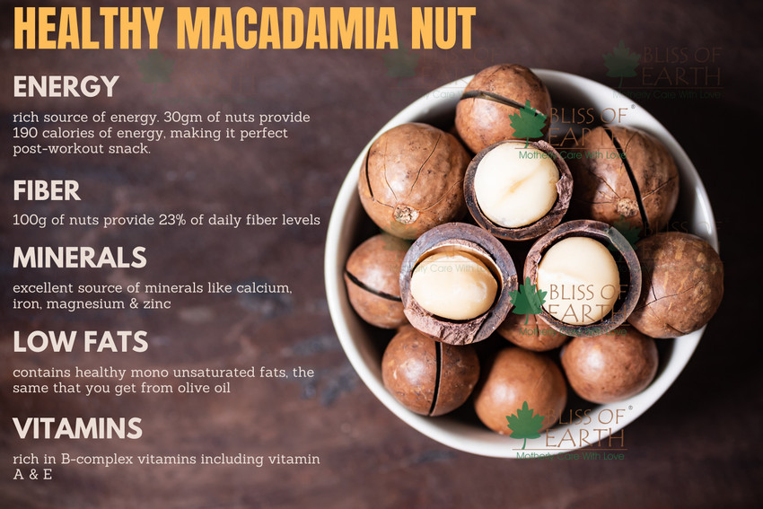 Macadamia store nuts healthy