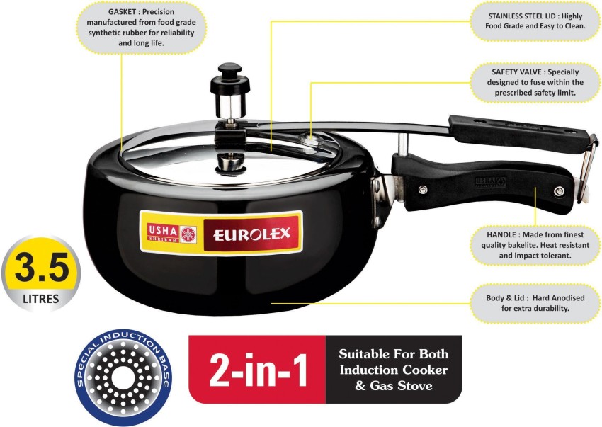 Usha 3 litre cooker sale