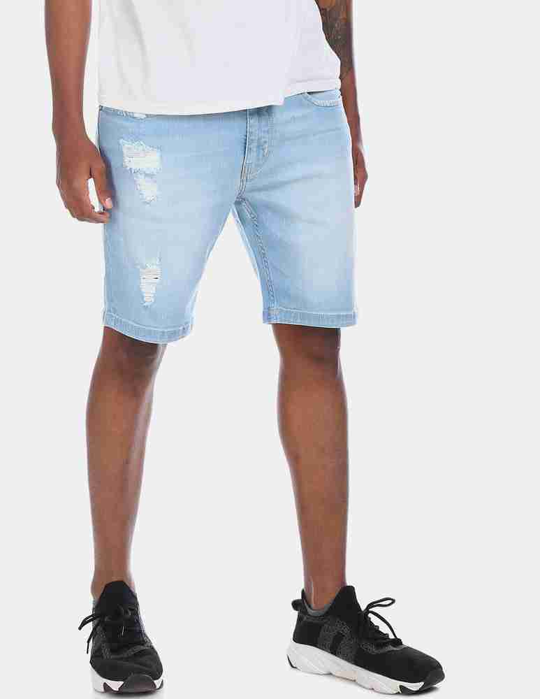 Flying machine cheap denim shorts
