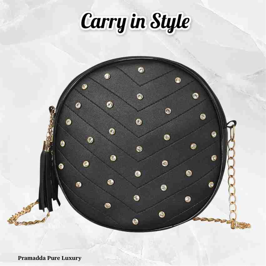 Round sling bags for women clearance