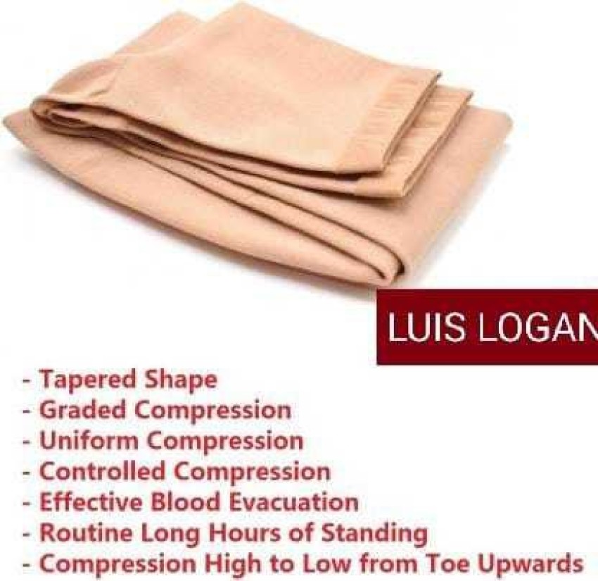 LUIS LOGAN Varicose Vein Stockings For Swollen, Tired, Aching Legs, Pain  Relief (Beige,M) Knee Support - Buy LUIS LOGAN Varicose Vein Stockings For  Swollen, Tired, Aching Legs, Pain Relief (Beige,M) Knee Support