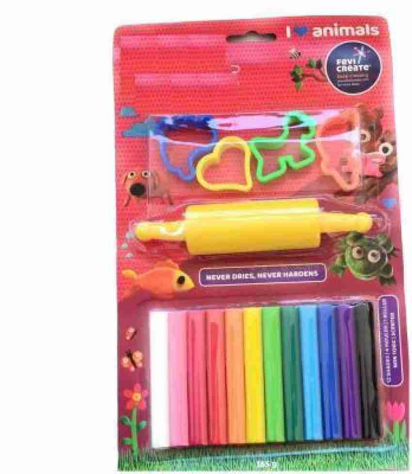 Crazy Kraft Modeling Clay For Kids ( MULTICOLOR) Art Clay Price in