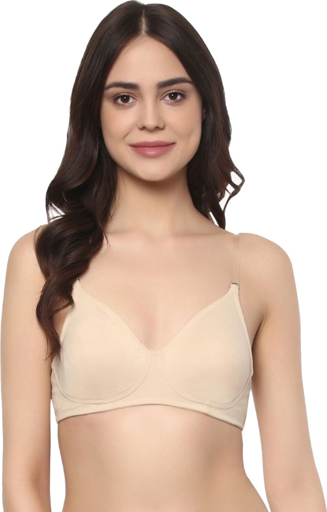 Ladies 2 Pack Multiway Bra - Beige/Black