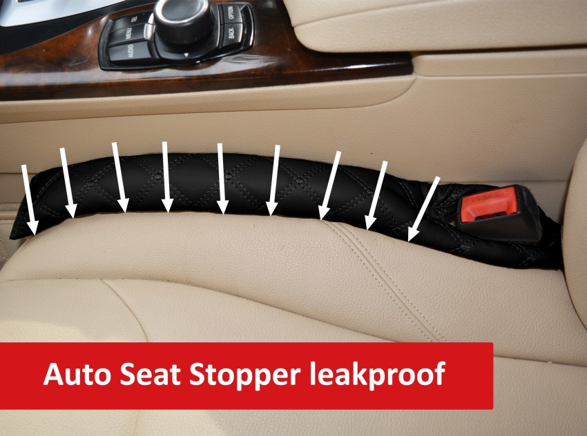 Universal Leatherite Car Seat Gap Spacer Filler Padding (Set of 2