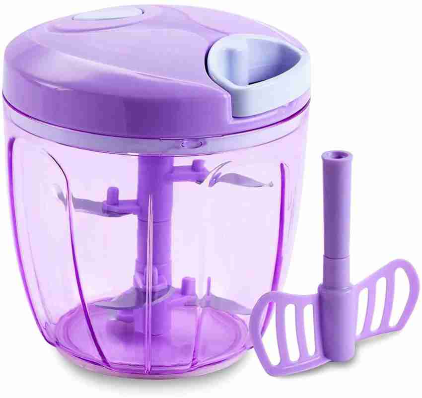 New 2 in 1 Handy Chopper with 3 Blades Tough Maker Mini Handy