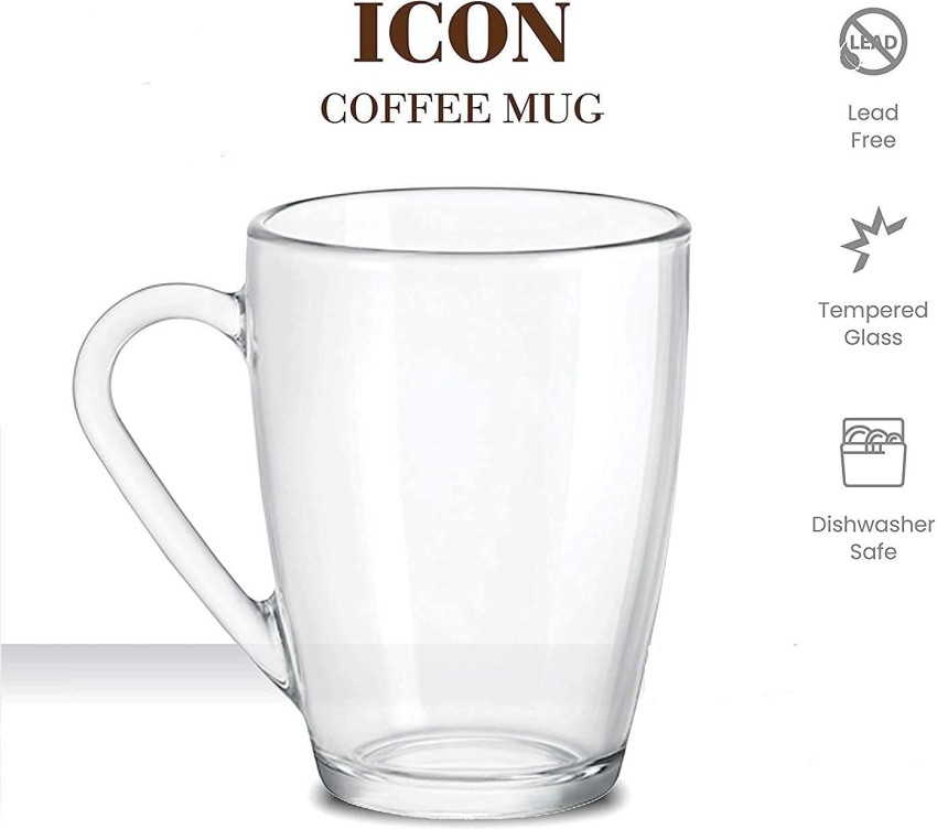 Vintage Lead-Free Glass Coffee Mugs for Cappuccino with Handle - China Mug  and Coffee Mug price