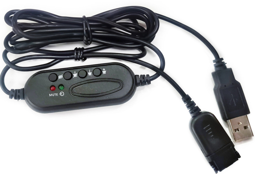 Logic 204B Professional Office Headset with QD Type A USB RJ9