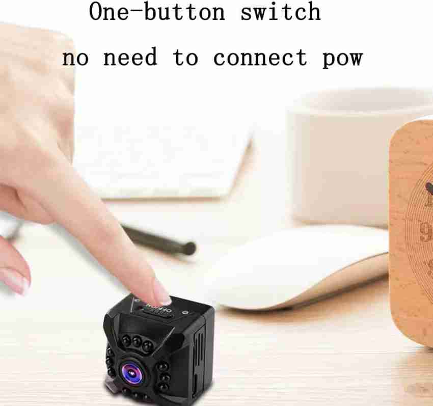  Mini Spy Camera 1080P Hidden Camera - Portable Small HD Nanny  Cam with Night Vision and Motion Detection - Indoor Covert Security Camera  for Home and Office - Hidden Spy Cam 