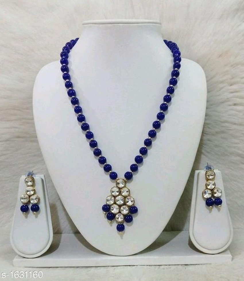 Pearl necklace outlet set flipkart
