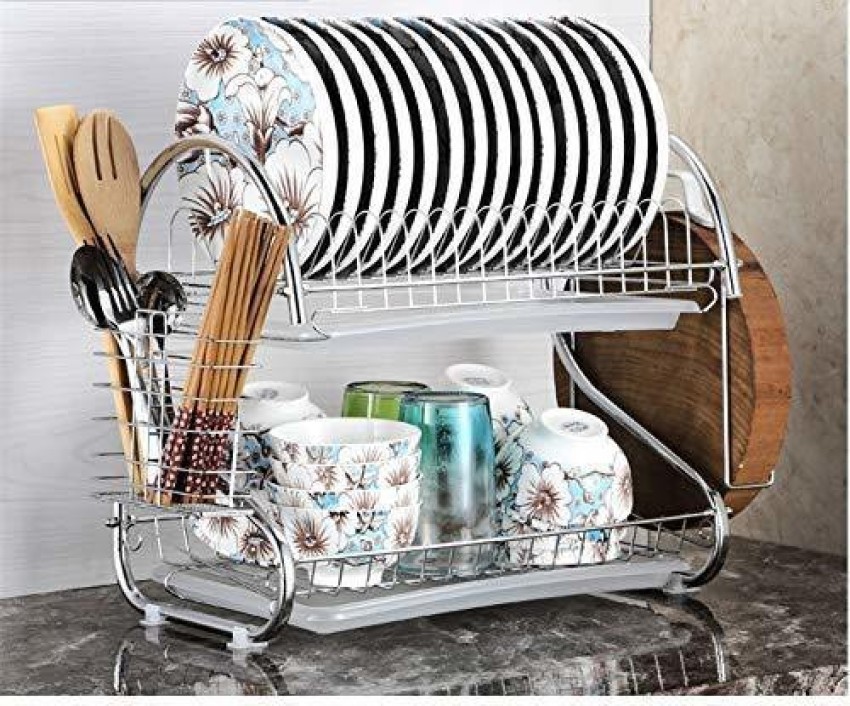 Plantex Plate Kitchen Rack Steel Premium Stainless Steel Thali Stand/Plate  Holder/Dish Rack/Stand/Utensil Rack (Chrome) Price in India - Buy Plantex  Plate Kitchen Rack Steel Premium Stainless Steel Thali Stand/Plate  Holder/Dish Rack/Stand/Utensil Rack (