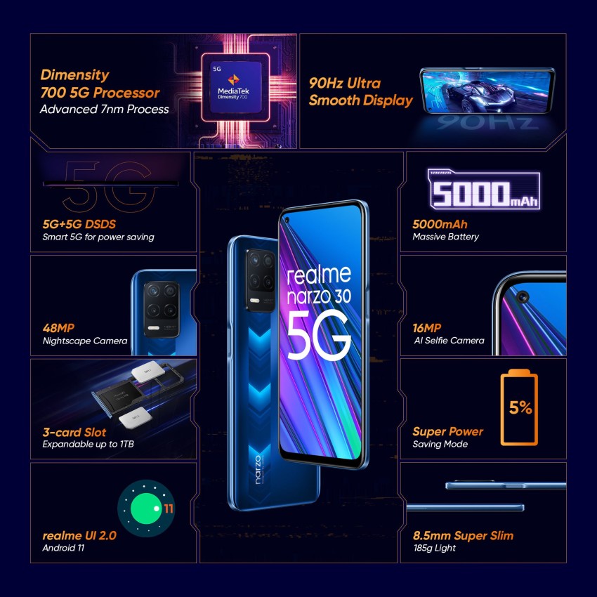 Realme Narzo 30 5G Online at Best Prices