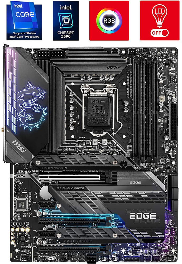Z590m Msi Z590 Gaming Edge Wifi Mainboard Msi Mpg Z590 Z590 Gaming