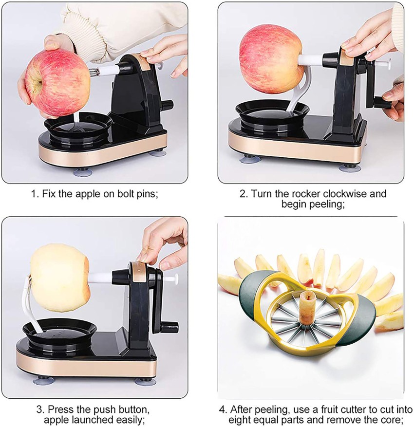 Apple Peeler Corer, Multi & Professional Apple Slicer and Corer, Easy to  Use & Fast Peeling, Apple Corer Peeler Slicer,Durable Fruit Peeler for Home