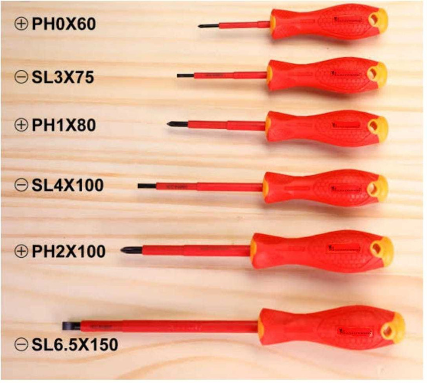 Commercial electric insulated 2025 screwdrivers