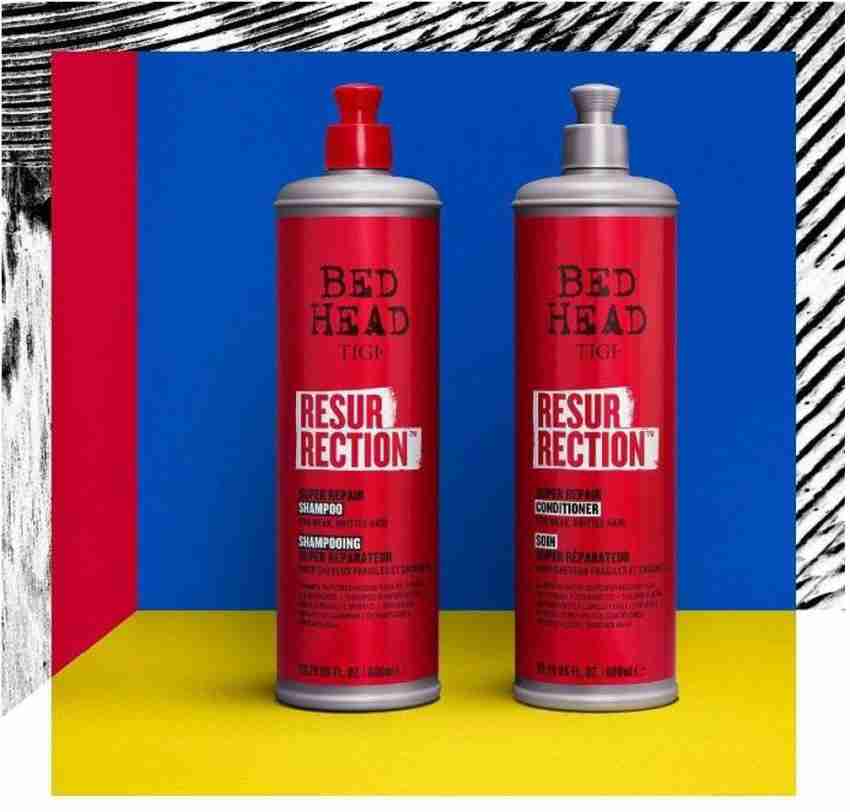 TIGI Bed Head Urban Antidotes Resurrection Moisturizing Nourishing Daily  Shampoo & Conditioner, Full Size Set, 2 Piece 