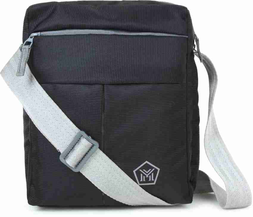 MAXISTORE Black Sling Bag Side Bag For Boys Girls Money Bag Valuable item Bag Document Bag BLACK Price in India Flipkart