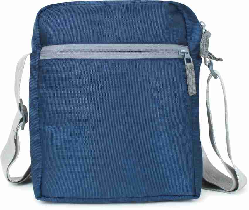 Blue side top bag