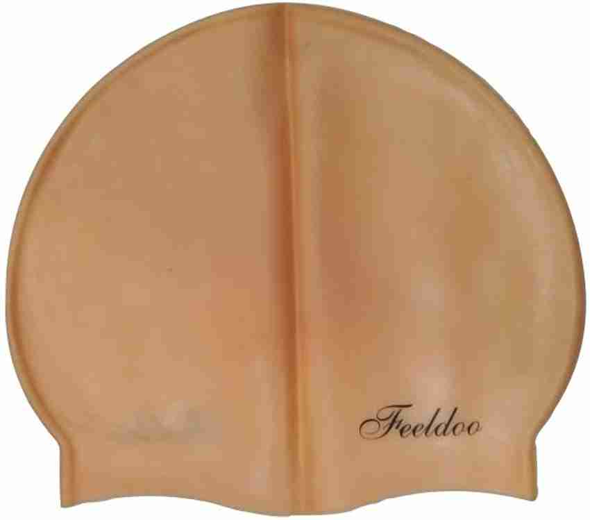 Skin coloured swimming cap on sale