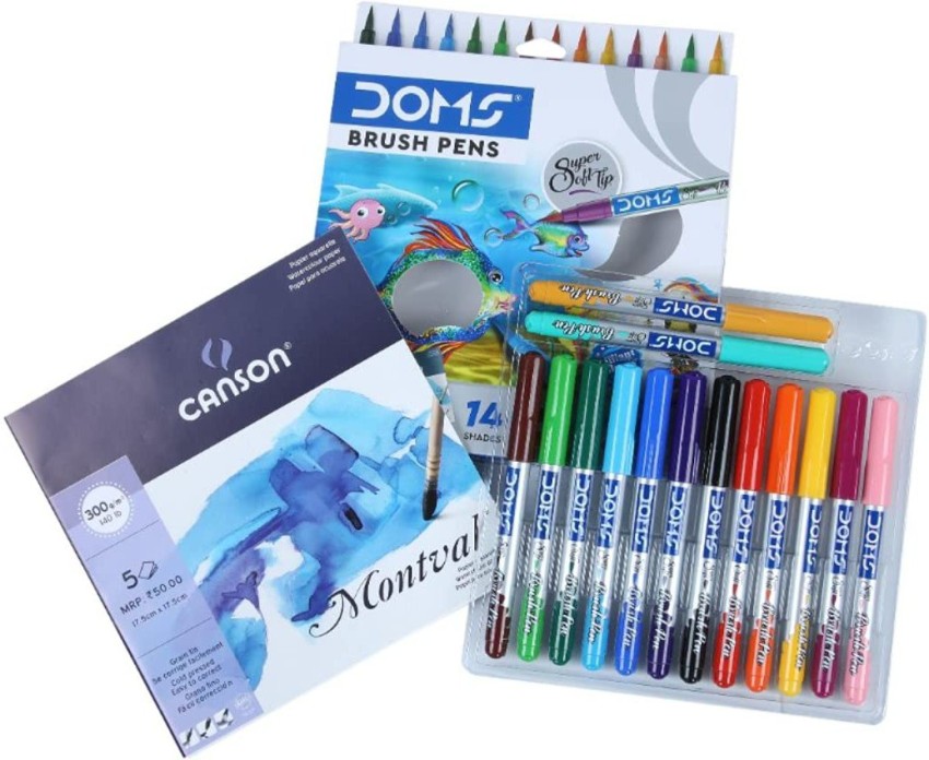 Paint Brush Pens, Kids Paint Brushes, 40 Washable Non-toxic Pens -   Denmark