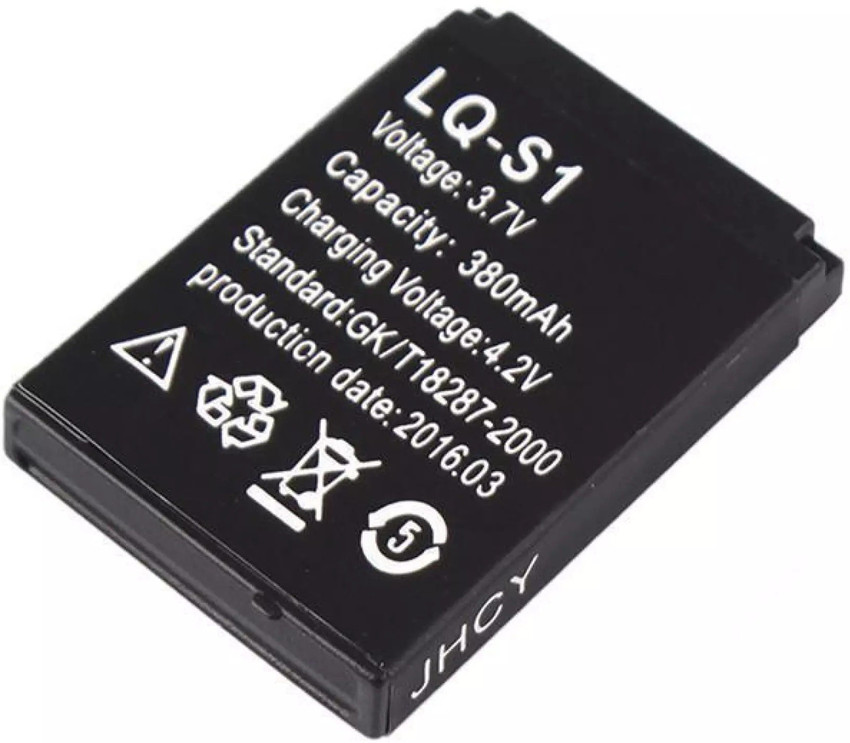 Smart watch battery 2025 3.7 v 380mah price
