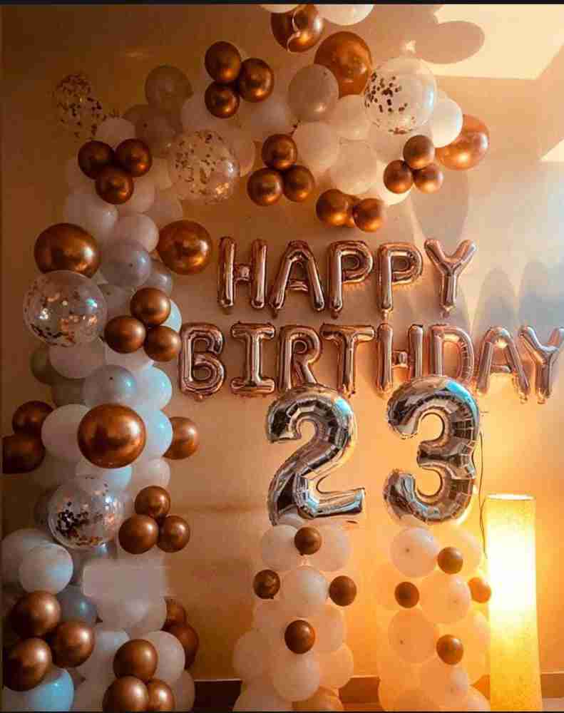 Vijeyanti Enterprises Special 23rd Happy Birthday Decorations